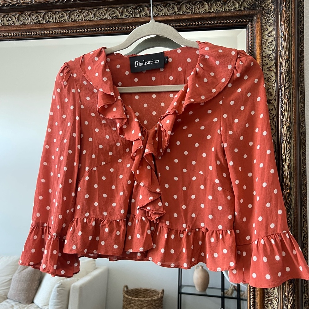 Realisation Par Cher Wrap Top